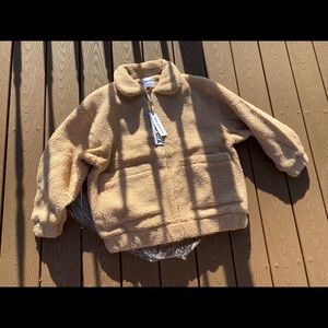 NWT Pixie teddy coat